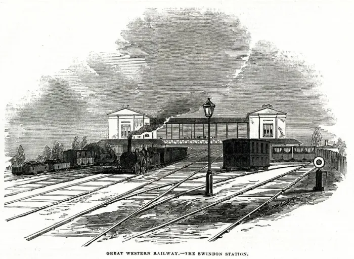 Framed Print : Swindon railway station, Swindon, Wiltshire Framed Print : Swindon railway station, Swindon, Wiltshire