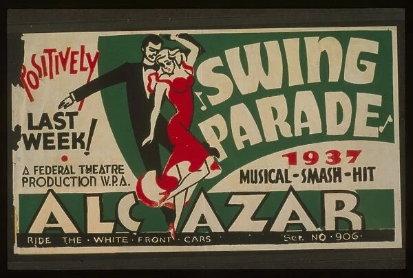 Swing parade 1937 musical smash hit positively last week! Sw