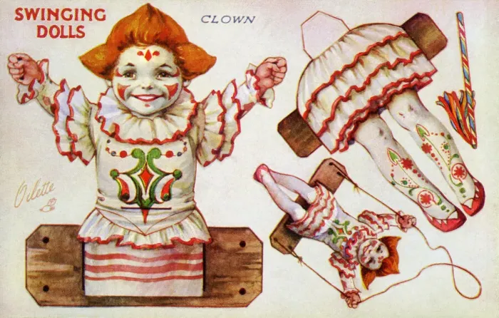 Framed Print : Swinging Dolls Framed Print : Swinging Dolls