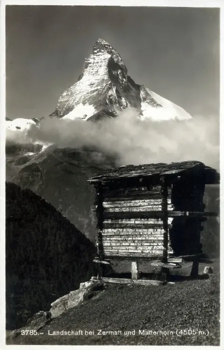 Framed Print : Swiss Alpine landscape near Zermatt - Matterhorn peak Framed Print : Swiss Alpine landscape near Zermatt - Matterhorn peak