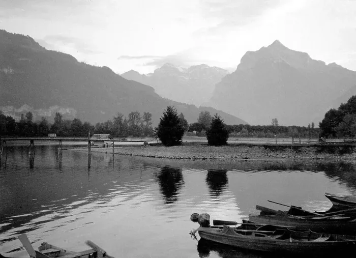 Framed Print : Swiss Alps: alpine view Framed Print : Swiss Alps: alpine view