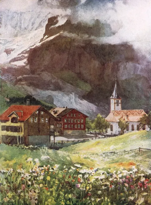 Framed Print : Swiss Alps / Grindelwald Framed Print : Swiss Alps / Grindelwald