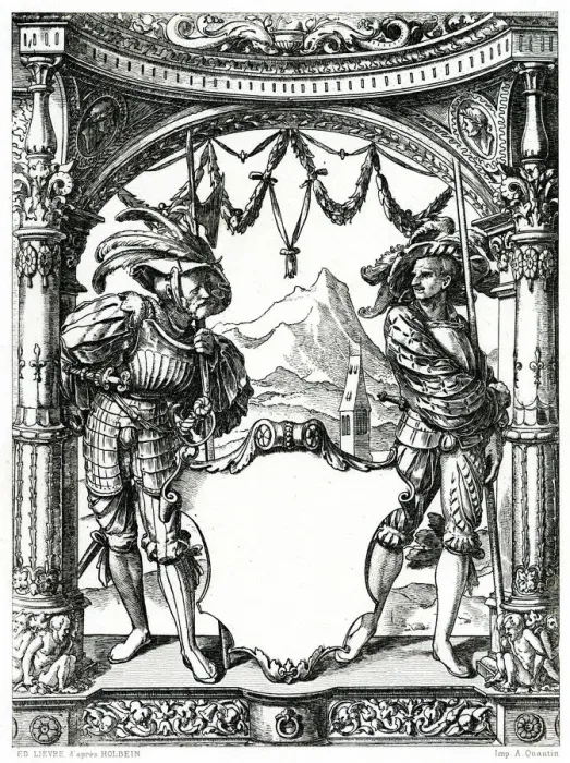 Framed Print : SWISS MILITARY C16TH Framed Print : SWISS MILITARY C16TH