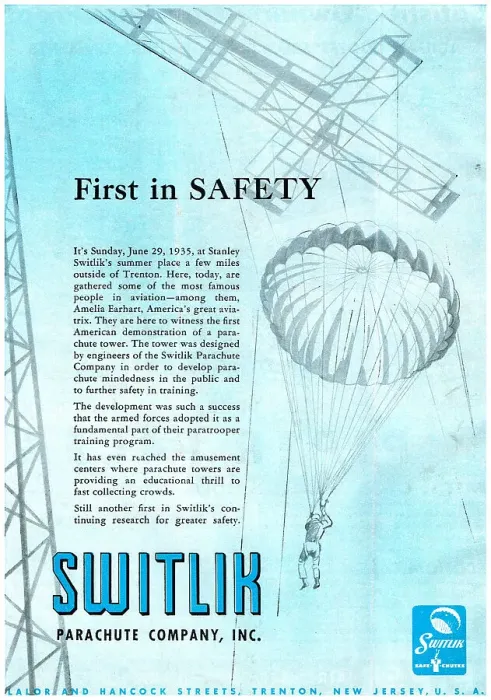 Framed Print : Switlik Parachutes Framed Print : Switlik Parachutes