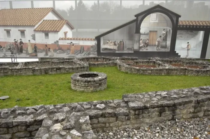 Framed Print : SWITZERLAND. Augst. Roman remains of Augusta Framed Print : SWITZERLAND. Augst. Roman remains of Augusta