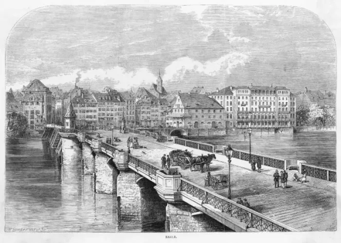Framed Print : Switzerland Basel Framed Print : Switzerland Basel