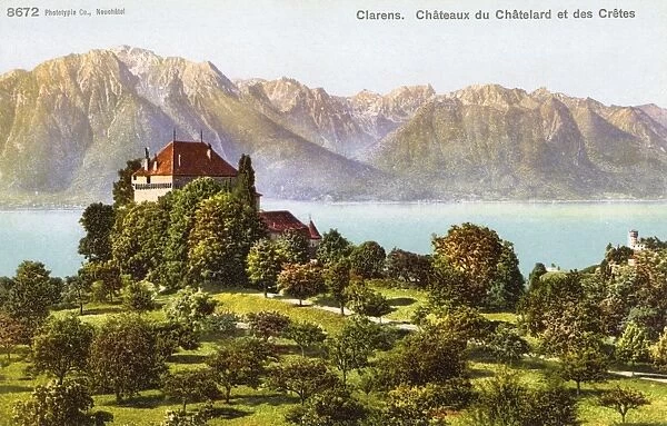 Switzerland - Clarens - Chateaux du Chatelard