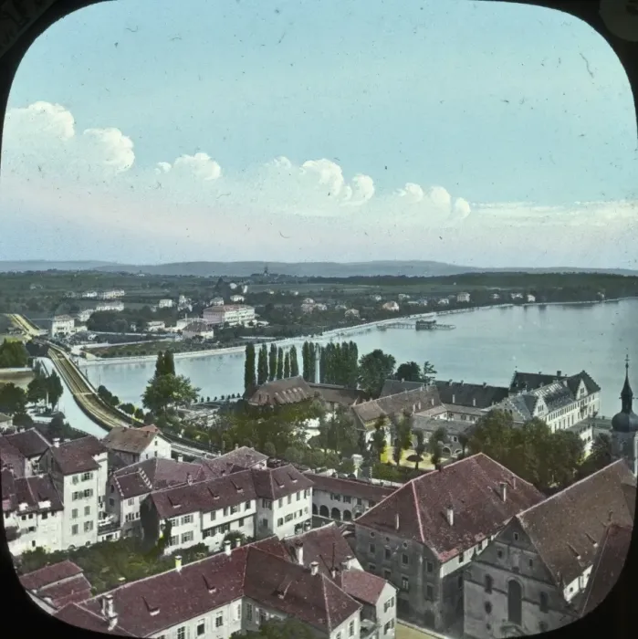 Framed Print : Switzerland - Constance from the Cathedral Tower Framed Print : Switzerland - Constance from the Cathedral Tower