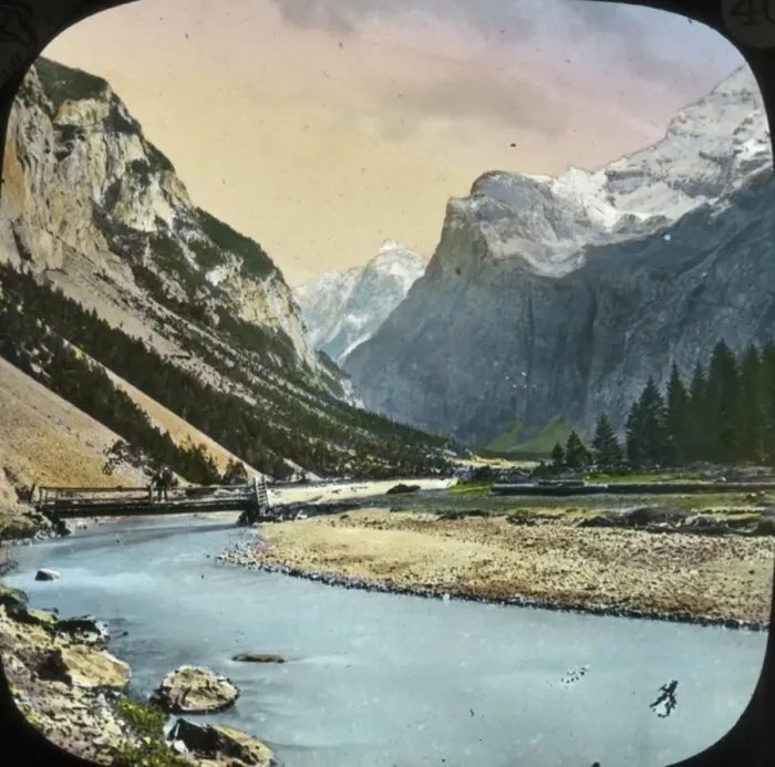 Framed Print : Switzerland - Gasterin Thal, the Schilthorn Framed Print : Switzerland - Gasterin Thal, the Schilthorn