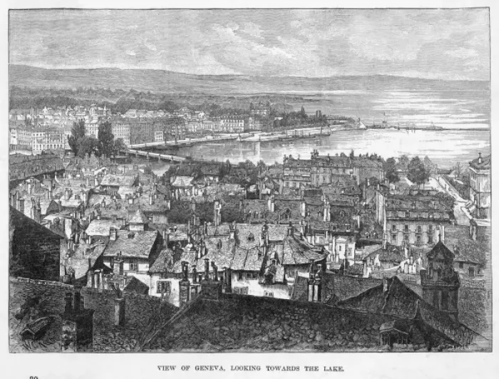Framed Print : Switzerland Geneva Framed Print : Switzerland Geneva