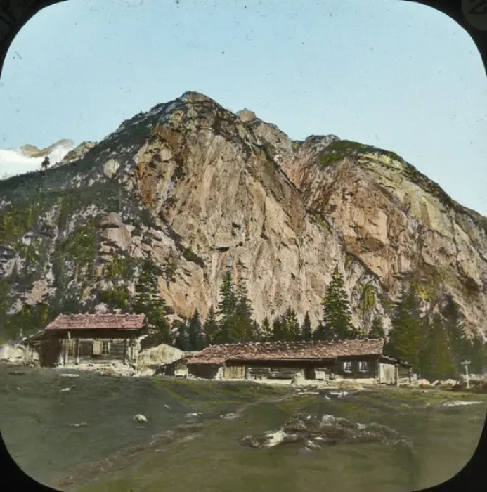 Framed Print : Switzerland - Handek, the Chalet Framed Print : Switzerland - Handek, the Chalet