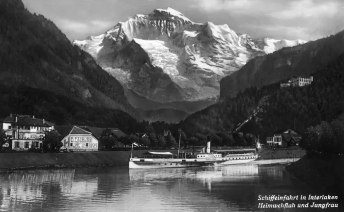 Framed Print : Switzerland - Interlaken Framed Print : Switzerland - Interlaken