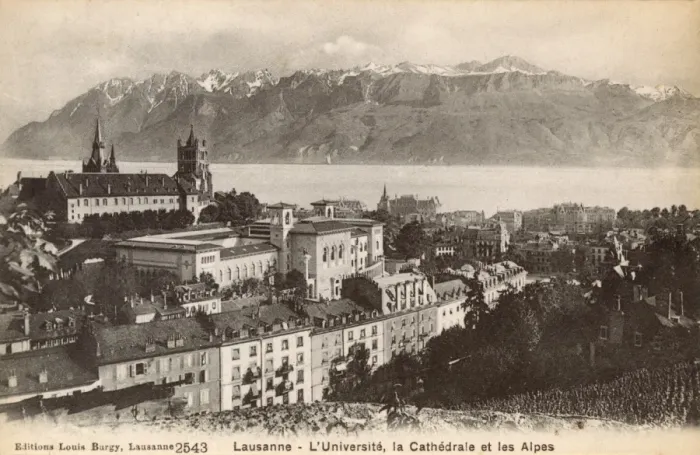 Framed Print : Switzerland - Lausanne Framed Print : Switzerland - Lausanne
