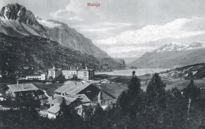 Framed Print : Switzerland - Maloja - View over Silsersee