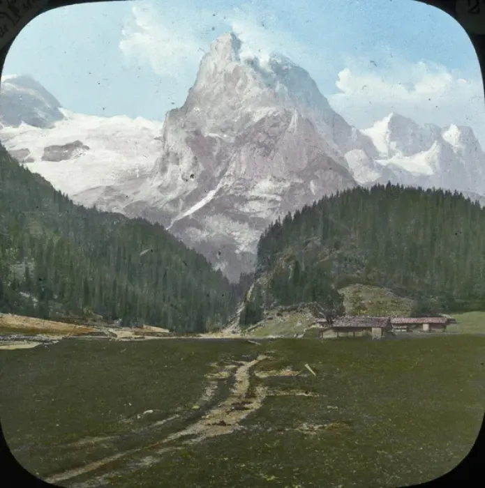 Framed Print : Switzerland - Rosenlaui, The Wellhorn and the Wetterhorn Framed Print : Switzerland - Rosenlaui, The Wellhorn and the Wetterhorn