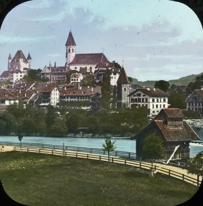 Framed Print : Switzerland - Thun, the Castle Framed Print : Switzerland - Thun, the Castle