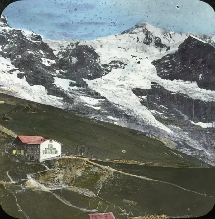Framed Print : Switzerland - View at Murren Framed Print : Switzerland - View at Murren