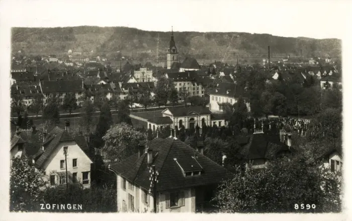 Framed Print : Switzerland - Zofingen - a city in the canton of Aargau Framed Print : Switzerland - Zofingen - a city in the canton of Aargau