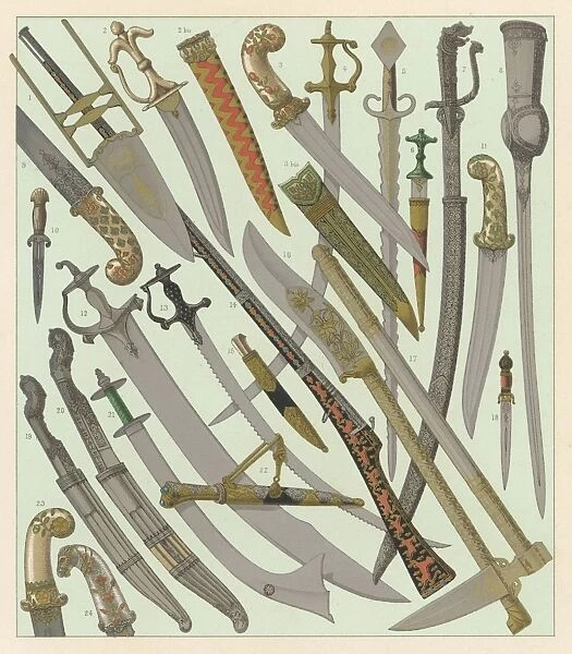 Swords & Daggers  /  Racinet