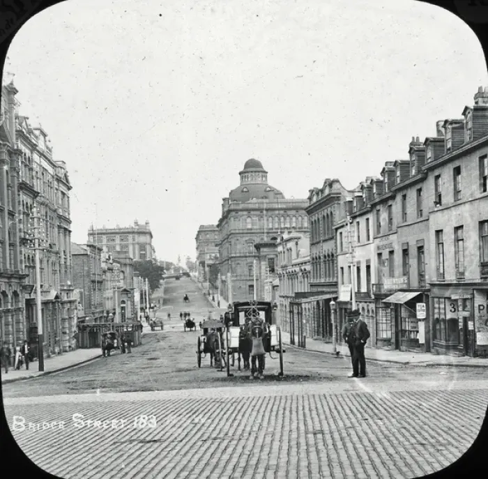 Framed Print : Sydney, Australia - Bridge Street, (From George Street) Framed Print : Sydney, Australia - Bridge Street, (From George Street)