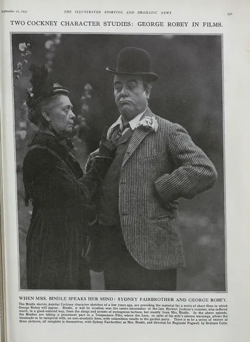 Framed Print : Sydney Fairbrother and George Robey Framed Print : Sydney Fairbrother and George Robey
