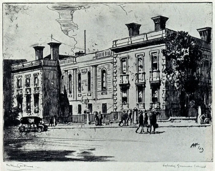 Framed Print : Sydney Grammar School Framed Print : Sydney Grammar School