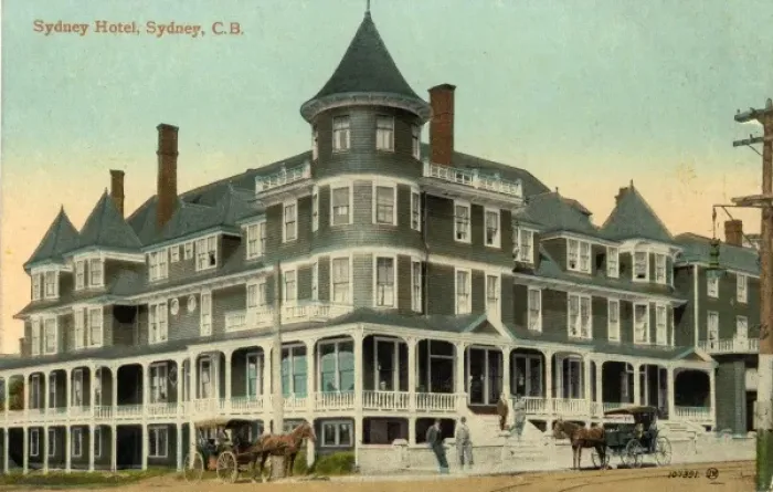 Framed Print : Sydney Hotel, Nova Scotia Framed Print : Sydney Hotel, Nova Scotia