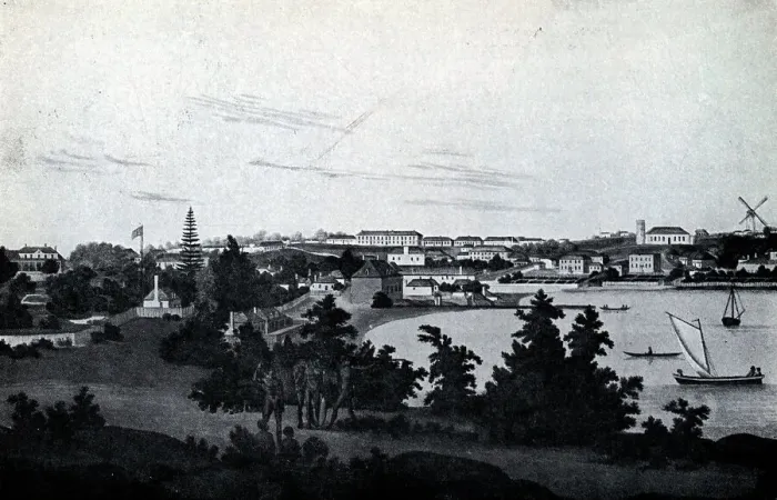 Framed Print : Sydney as Macquarie Found It Framed Print : Sydney as Macquarie Found It