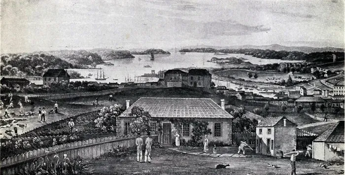 Framed Print : Sydney as Macquarie Left It