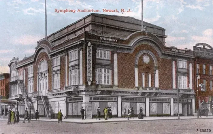 Framed Print : Symphony Auditorium, Newark, New Jersey, USA Framed Print : Symphony Auditorium, Newark, New Jersey, USA
