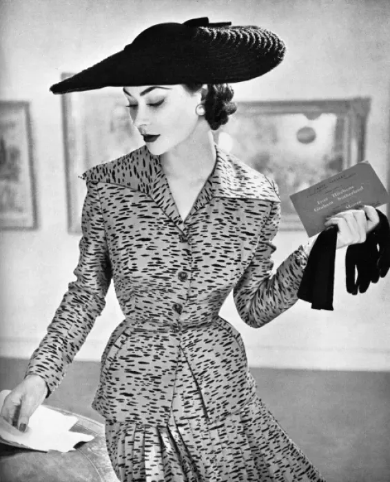 Framed Print : Symphony Outfit by Marcus, 1953 Framed Print : Symphony Outfit by Marcus, 1953
