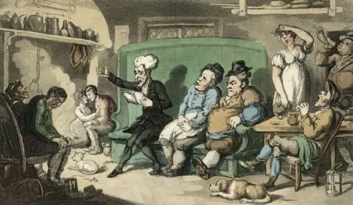 Framed Print : Syntax Reads Aloud 1815