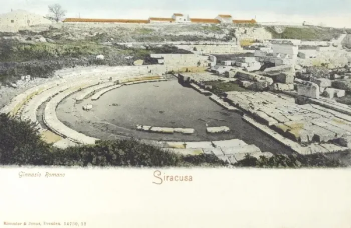 Framed Print : Syracuse, Italy - The Roman Gymnasium (Ginnasio) Framed Print : Syracuse, Italy - The Roman Gymnasium (Ginnasio)