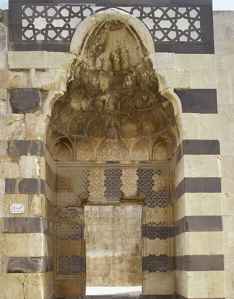 Syria. Aleppo. Turkish bath or Haman. Detail. Entrance