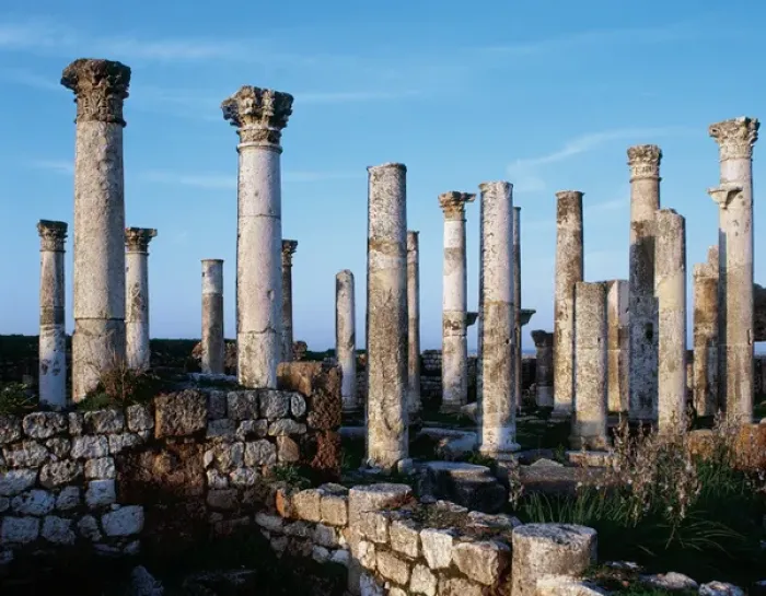 Framed Print : SYRIA. APAMEA (Afamia). Roman houses. Ruins Framed Print : SYRIA. APAMEA (Afamia). Roman houses. Ruins