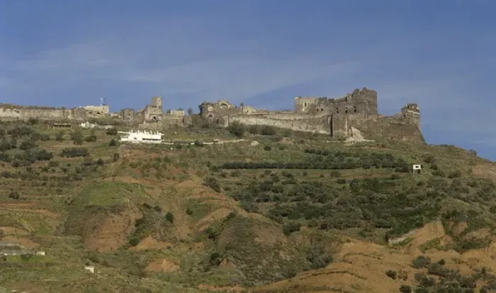 Framed Print : Syria. Baniyas. Margat castle Framed Print : Syria. Baniyas. Margat castle