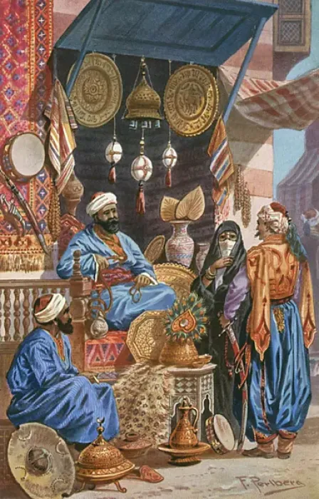 Framed Print : Syria - In the Bazaar Framed Print : Syria - In the Bazaar