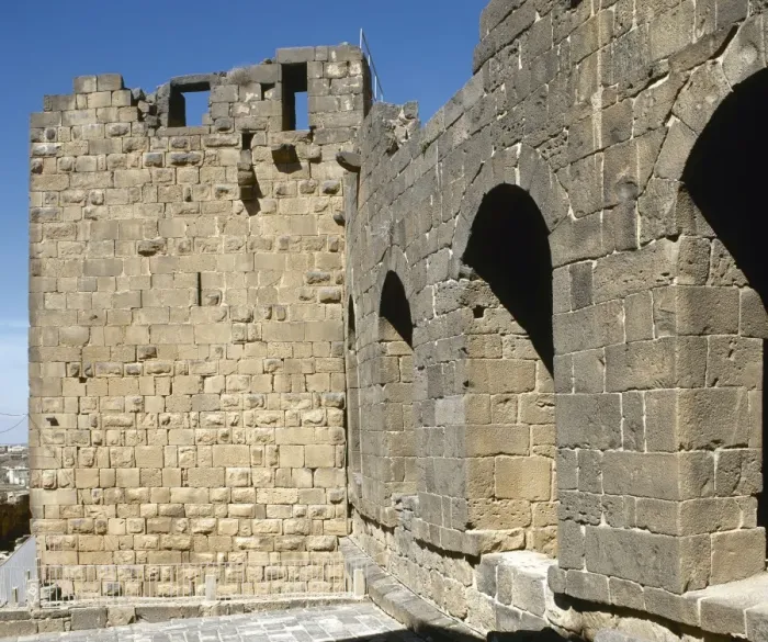 Framed Print : Syria. Bosra. View of the roman theater, located of the cita Framed Print : Syria. Bosra. View of the roman theater, located of the cita