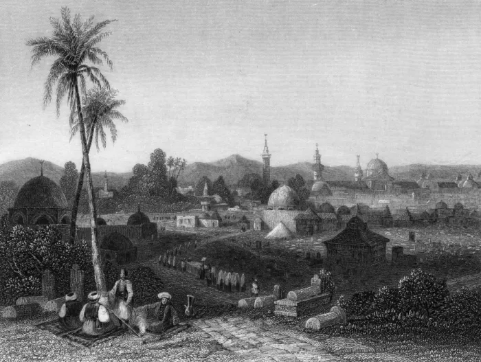 Framed Print : Syria / Damascus 1835 Framed Print : Syria / Damascus 1835