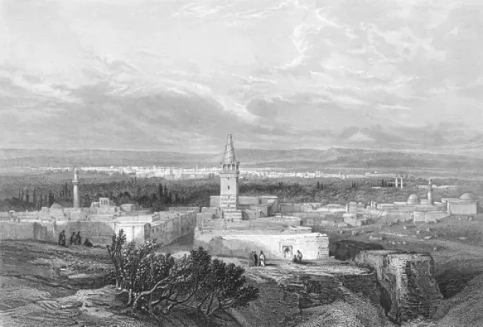 Framed Print : Syria / Damascus C1835 Framed Print : Syria / Damascus C1835