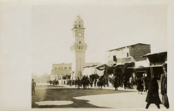 Framed Print : Syria, Damascus - Clock Tower Framed Print : Syria, Damascus - Clock Tower