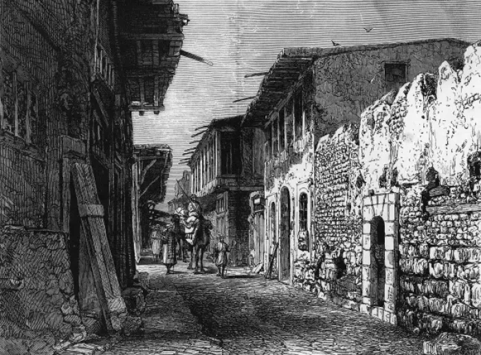 Framed Print : Syria / Damascus / Straight Framed Print : Syria / Damascus / Straight