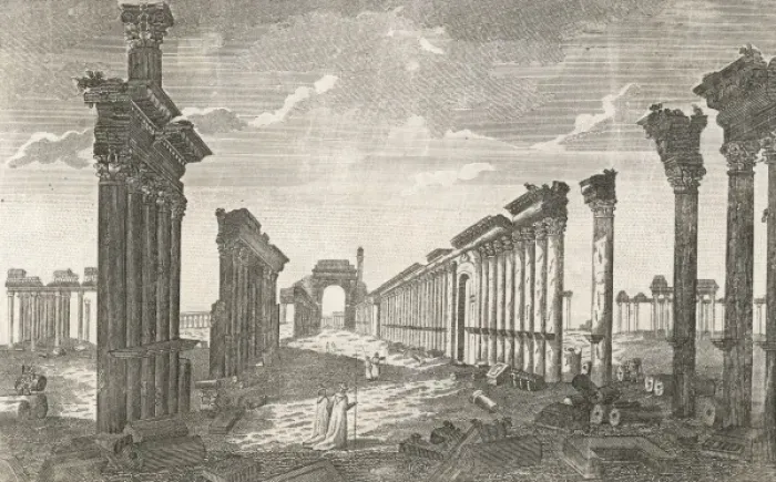 Framed Print : Syria / Palmyra 1768 Framed Print : Syria / Palmyra 1768