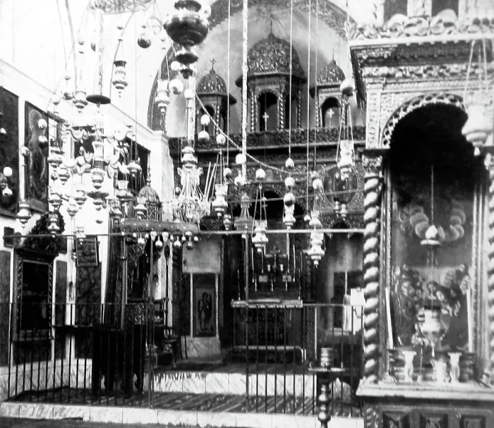 Framed Print : Syriac Orthodox Church, Jerusalem, Victorian period Framed Print : Syriac Orthodox Church, Jerusalem, Victorian period