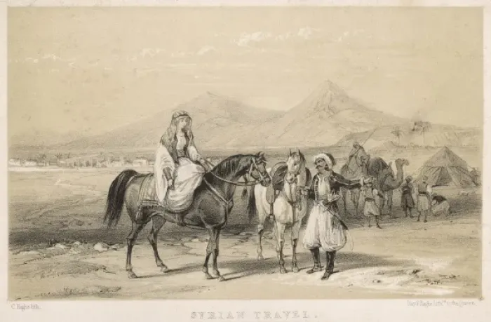 Framed Print : Syrians Riding Framed Print : Syrians Riding