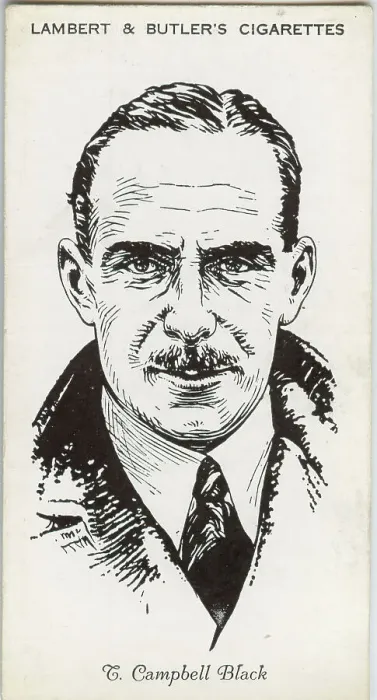 Framed Print : T Campbell Black, pilot Framed Print : T Campbell Black, pilot