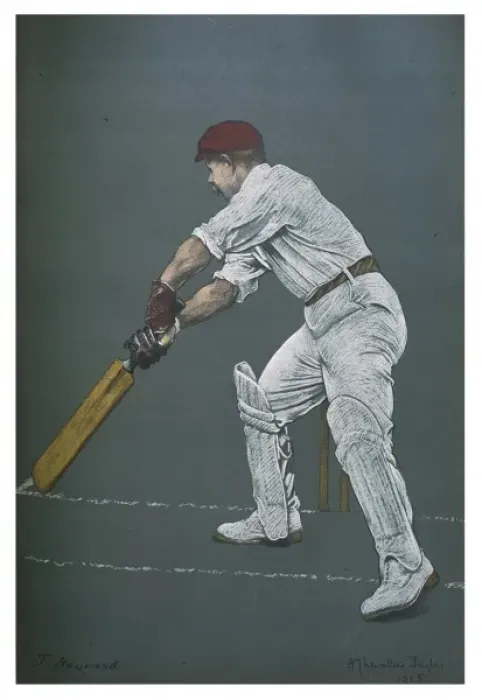 Framed Print : T Hayward - Cricketer Framed Print : T Hayward - Cricketer