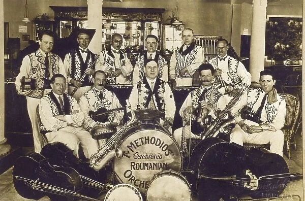 T Methodios and his Celebrated Roumanian Orchestra