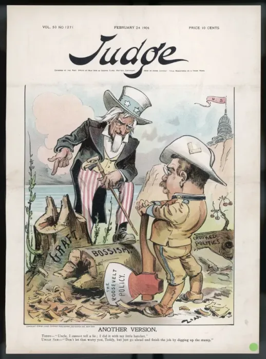 Framed Print : T Roosevelt / Judge 1906 Framed Print : T Roosevelt / Judge 1906