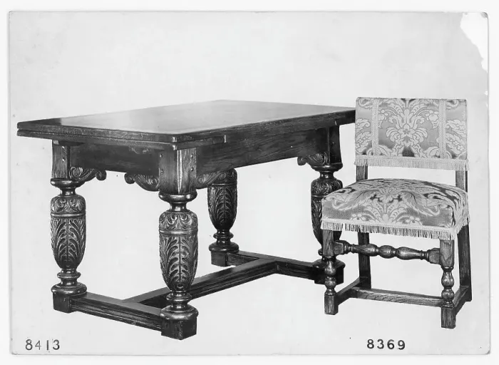 Framed Print : table and chair Framed Print : table and chair